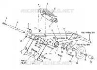 BRAS DE SUSPENSION AVANT 500 EFI RMK 0962974 (4931983198B012)