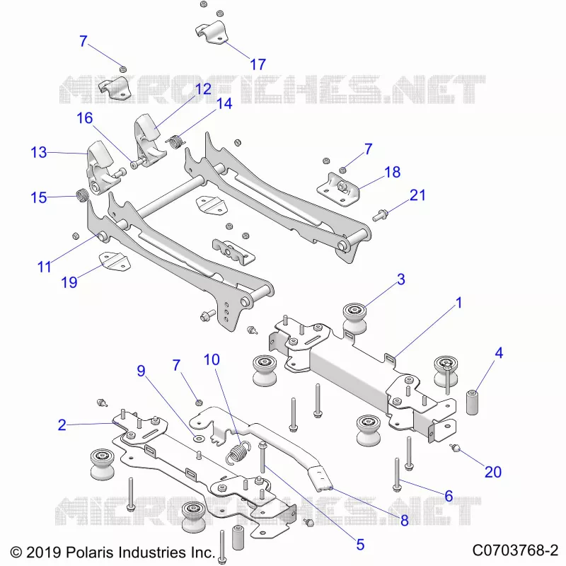 SIEGE MOUNTING, DRIVERS