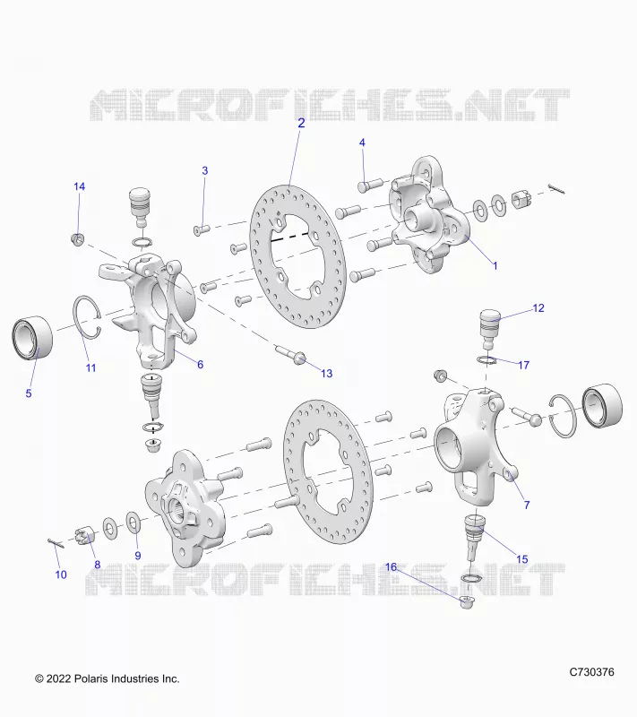 SUSPENSION AVANT HUB