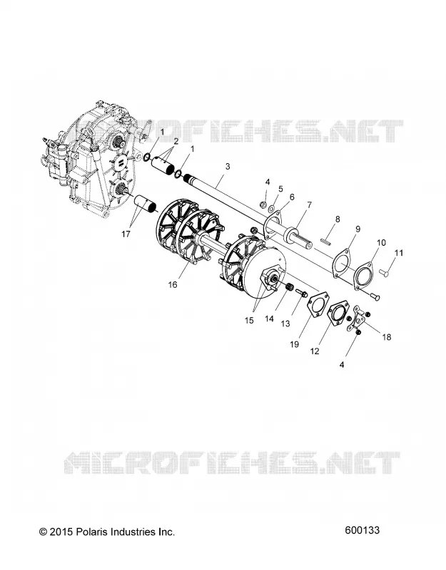 DRIVE TRAIN, ARBRE DE TRANSMISSION AND JACK SHAFT