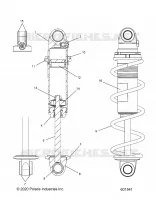 SUSPENSION, AMORTISSEUR AVANT TRACK, MONOTUBE 7045530