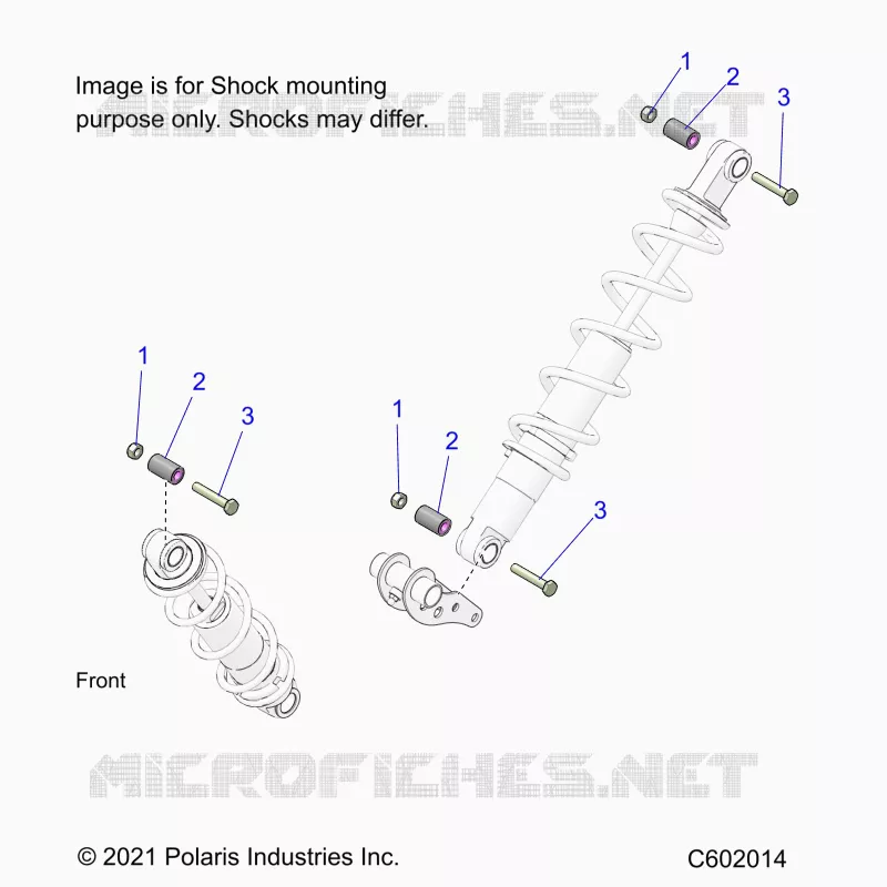 SUSPENSION, SUPPORT AMORTISSEUR , REAR SUSP.