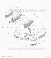 ENGINE, ECHAPPEMENT