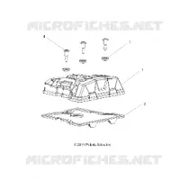 ENGINE, COUVERCLE SOUPAPE