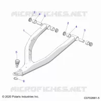 SUSPENSION AVANT CONTROL ARMS MOUNTING