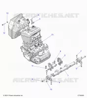 MOTEUR, MOUNTING & LONG BLOCK