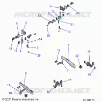 PORTES REAR MOUNTING