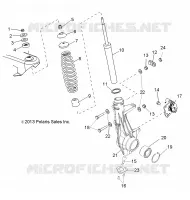 SUSPENSION AVANT STRUT