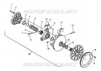 EMBRAYAGE DE TRANSMISSION TRAIL 0972761, EUROPEAN TRAIL E972761,  TRAIL TOURING 0972262 (4938313831C010)
