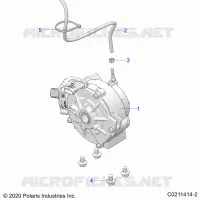 SYSTÃˆME DE TRANSMISSION, FRONT GEARCASE MOUNTING