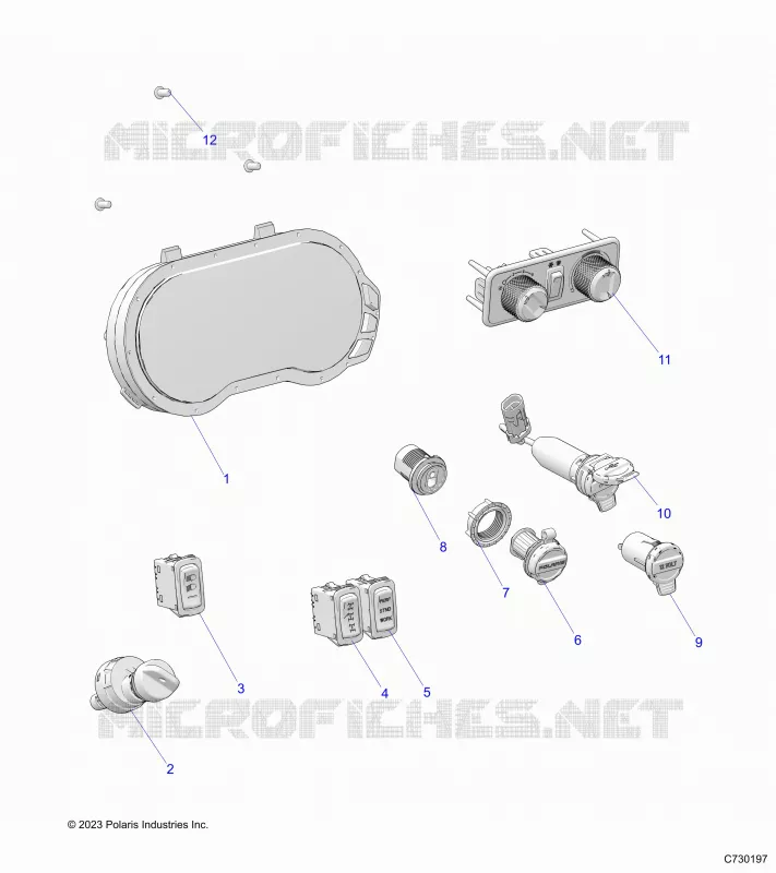 ELECTRICITE, DASH INSTRUMENTS