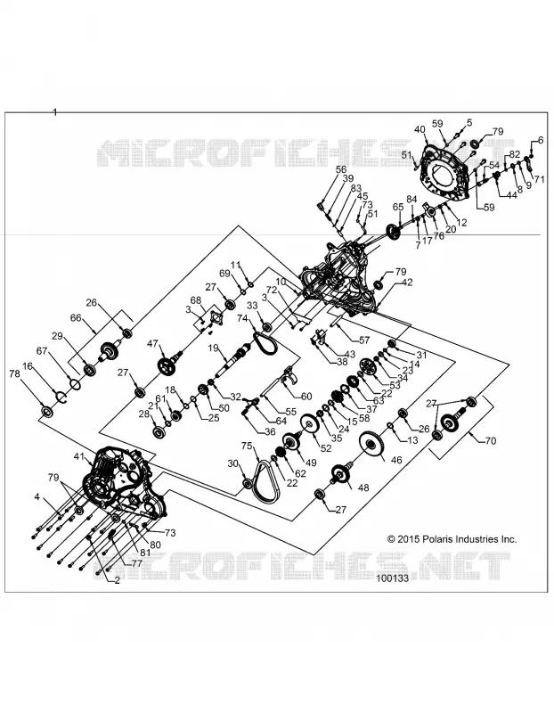 DRIVE TRAIN, PONT PRINCIPAL