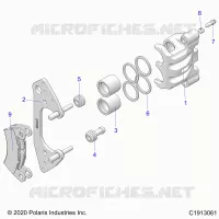 FREIN AVANT CALIPER