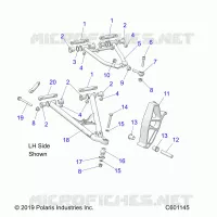TRIANGLES SUSPENSIONS AVANT 