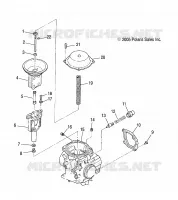 MOTEUR, CARBURATEUR, UPPER