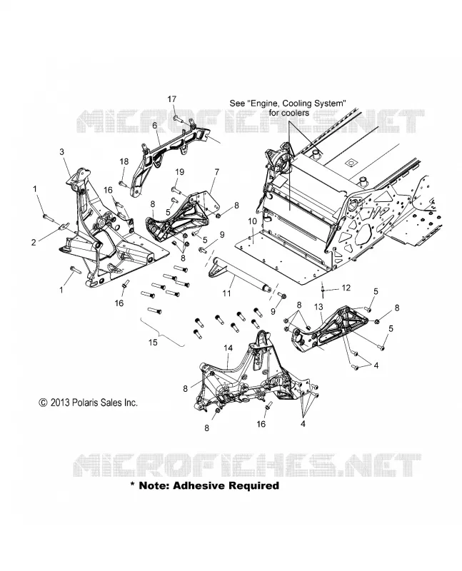CHASSIS, BULKHEAD ASM.