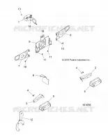 ELECTRICITE, TURN SIGNALS AND LICENSE PLATE