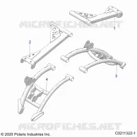 SUSPENSION ARRIERE CONTROL ARMS