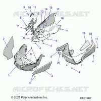 CARROSSERIE AVANT ASM./FENDERS