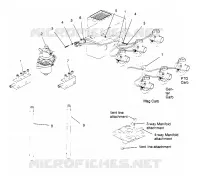 SYSTÈME ACCS XLT RMK 0960956, XLT SKS 0960556 and EUROPEAN XLT SKS E960556 (4931813181D005)