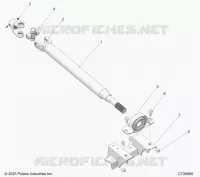 SYSTÃˆME DE TRANSMISSION, MID PROP SHAFT
