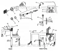 ALLUMAGE ET FAISCEAU ELECTRIQUE CLASSIC E942865 and  CLASSIC TOURING E942875 (49274027400003)