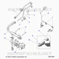 SYSTÃˆME D'ALIMENTATION, RAIL, LINES AND THROTTLE BODY