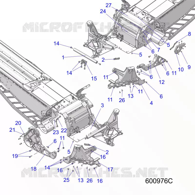 CHASSIS, BULKHEAD ASM.