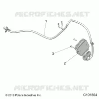 ELECTRICAL, REGULATEUR DE TENSION AND MOUNTING (FROM 11/30/2018)