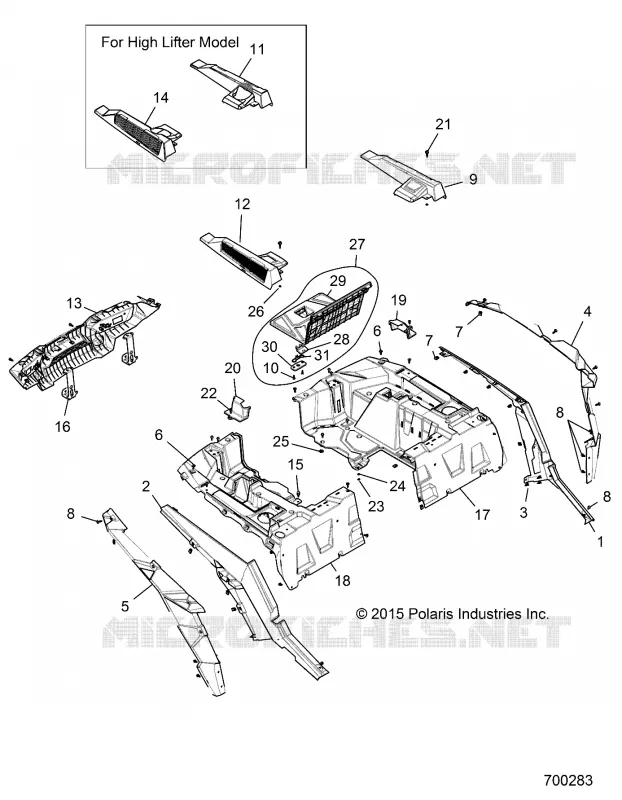 PORTE BAGAGES ARRIERE AND FENDERS