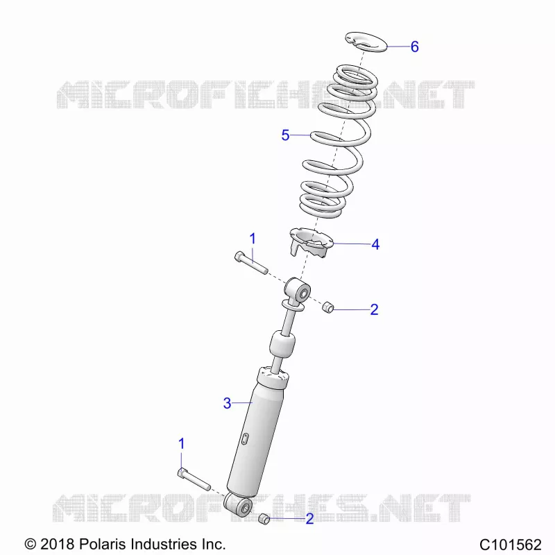 SUSPENSION ARRIERE SHOCKS