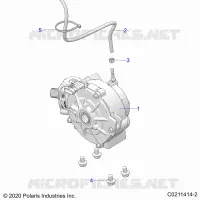 SYSTÃˆME DE TRANSMISSION, FRONT GEARCASE MOUNTING