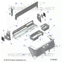 CARROSSERIE ARRIERE CLOSEOFF, AND FENDERS