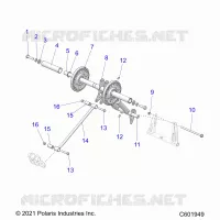 SUSPENSION, BRAS DE SUSPENSION ARRIERE