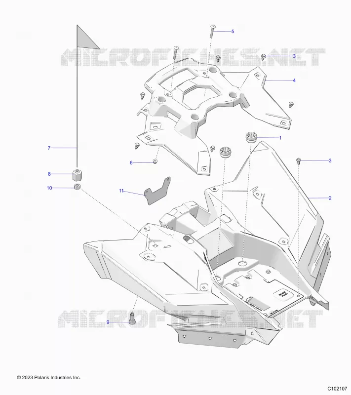 CARROSSERIE ARRIERE