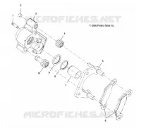 BRAKES, ETRIER DE FREIN ARRIERE