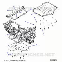 CHASSIS, CADRE 