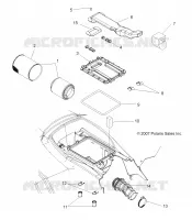 MOTEUR, PRISE D'AIR SYSTEM