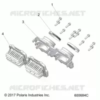 ENGINE, REED VALVE AND CORPS DE PAPILON ADAPTOR