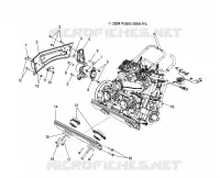SUPPORT MOTEUR RH and FRONT
