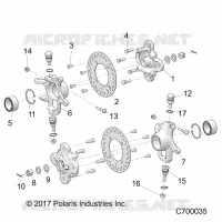 SUSPENSION AVANT HUB