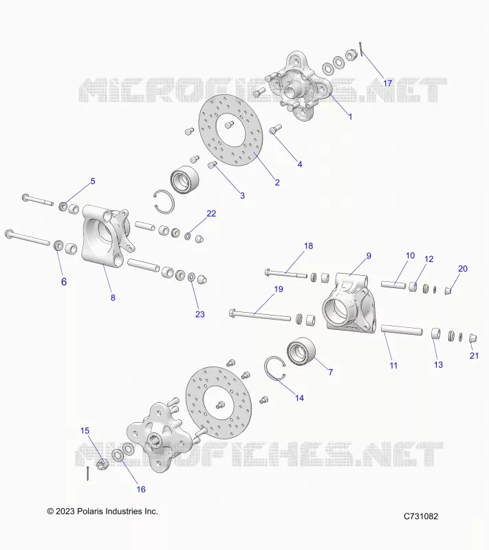 SUSPENSION, PORTE BAGAGES ARRIERE