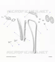 CHAINE DE DISTRIBUTION AND TENSIONER