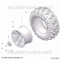 ROUES, REAR