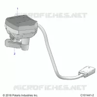 DIRECTION, CONTROLS, THROTTLE ASM. AND CABLE