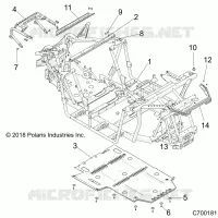 CHASSIS, CHASSIS AND SKID PLATE