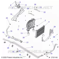 ENGINE, SYSTÃˆME DE REFROIDISSEMENT