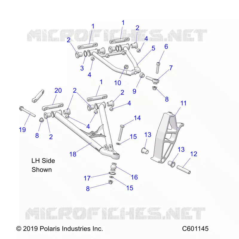 TRIANGLES SUSPENSIONS AVANT 
