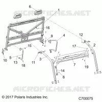 CHASSIS, CAB CADRE