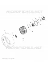 ROUES, FRONT and HUB